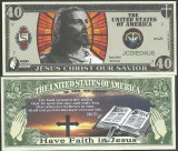 !!! SUA = FANTASY NOTE = ISUS SALVATORUL - 2011 - UNC