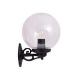 Aplica Bisso 1xE27 Negru Opal IP55