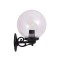 Aplica Bisso 1xE27 Negru Opal IP55