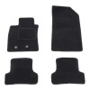 Set covorase auto mocheta Velor RENAULT CLIO III (R0/1), 09.2005-2014, negru,