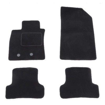 Set covorase auto mocheta Velor RENAULT CLIO III (R0/1), 09.2005-2014, negru, foto
