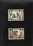 Set Notgeld 2 x 50 pf D&ouml;beln, Europa