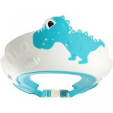 Viziera de protectie baie pentru copii, fippy, model dinozaur, dimensiune ajustabila, durabil, usor de curatat, impotriva samponului, pentru ochi si u