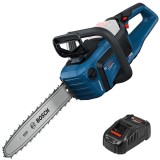 Bosch GKE 18V-40 + GAL 1880 CV - Drujba fara acumulatori Li-Ion 18 V - Ah 40 cm 12.4 m/s + Incarcator acumulatori