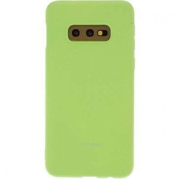 HUSA SILICON MATT SAMSUNG G970 GALAXY S10E VERDE foto