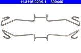 Arc etrier frana Audi A6 C5 (4B2), C5 Motor 2.5 TDI quattro, 2.7 T quattro, 3.0, 3.0 quattro, 3.7, 3.7 quattro, 4.2 V8 quattro, OE 4B0615269
