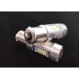 Set 2 becuri auto 1156 /P21W cu lupa 21 smd-CAN