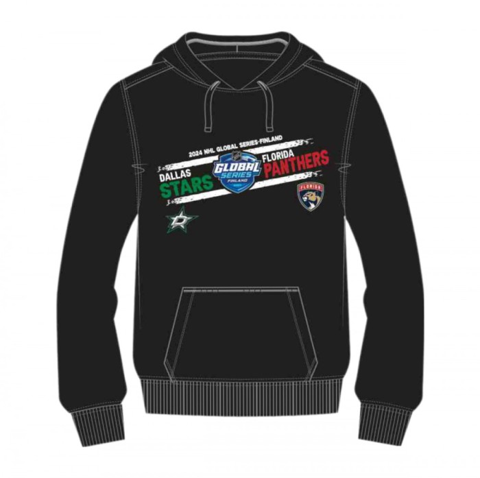 NHL produse hanorac cu glugă pentru copii 2024 Finland Dallas Stars vs Florida Panthers Match-Up Pullover Hoodie - Dětsk&eacute; XL (13 - 15 let)
