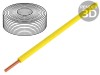 Cablu PVC Donau Elektronik, Galben, 10m, 0.2mm2, 1x0.2mm2, Izolatie PVC, Conductor Cupru (Cu), Tensiune 60V, Temperatura -10-85C