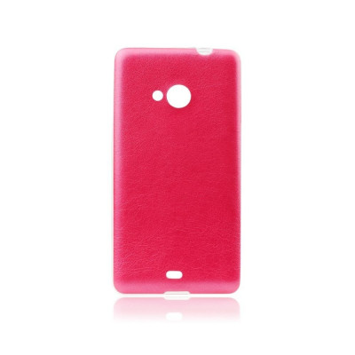 Husa SAMSUNG Galaxy S6 - Jelly Piele (Rosu) foto