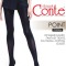 Ciorap cu model &rdquo;Puncte&rdquo;pe tot piciorul, Conte Fantasy Point - Nero, 3-M Standard