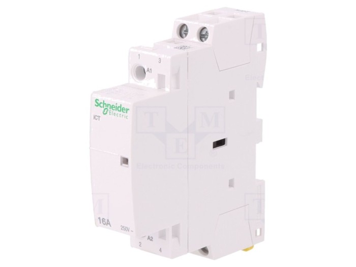 Contactor modular 2P 16A 230-240VAC