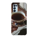 Husa compatibila cu Oppo A74 model Coffee cup, Silicon, TPU, Viceversa, Transparent, Carcasa
