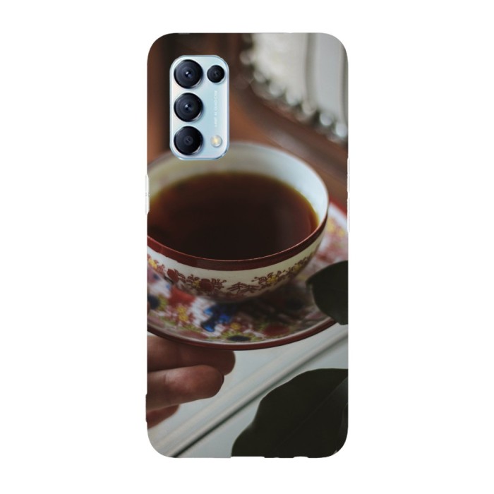 Husa compatibila cu Oppo Find X5 Lite model Coffee cup, Silicon, TPU, Viceversa
