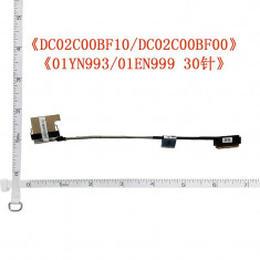 Cablu video LVDS Laptop, Lenovo, ThinkPad 01EN993, 01EN995, 01EN999, DC02C00BF00, DC02C00BF10, DC02C00BF20, ET481 EDP FHD Cable