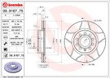 BREMBO 09.9167.75 XTRA LINE - Max Disc frana