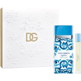 Dolce&amp;Gabbana Light Blue Capri In Love Gift Set set cadou pentru femei