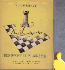 M. I. Cigorin 120 partide alese N.I. Grekov foto