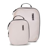 Set saculeti de compresie Thule pentru bagaj, mic + mediu, alb