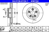 ATE 24.0136-0124.1 Disc frana