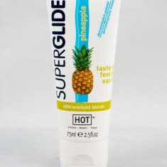 Lubrifiant cu aroma de ananas HOT Superglide - 75ml