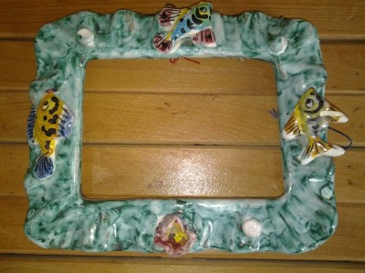Rama foto, ceramica, 16 x 12 cm foto