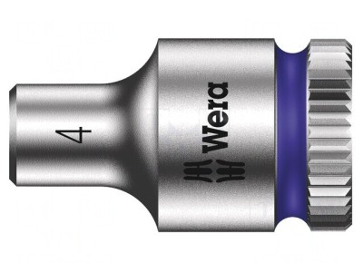 Tubulară HEX 4mm 1/4 oțel crom-vanadium foto