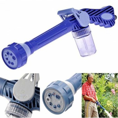 Pistol Tiessa, pentru spalat si stropit, suport pentru sapun, 8 tipuri de jet, 3 cai de control foto
