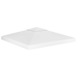 Cumpara ieftin Acoperis de pavilion cu 2 niveluri, alb, 3x3 m, 310 g/m&sup2;