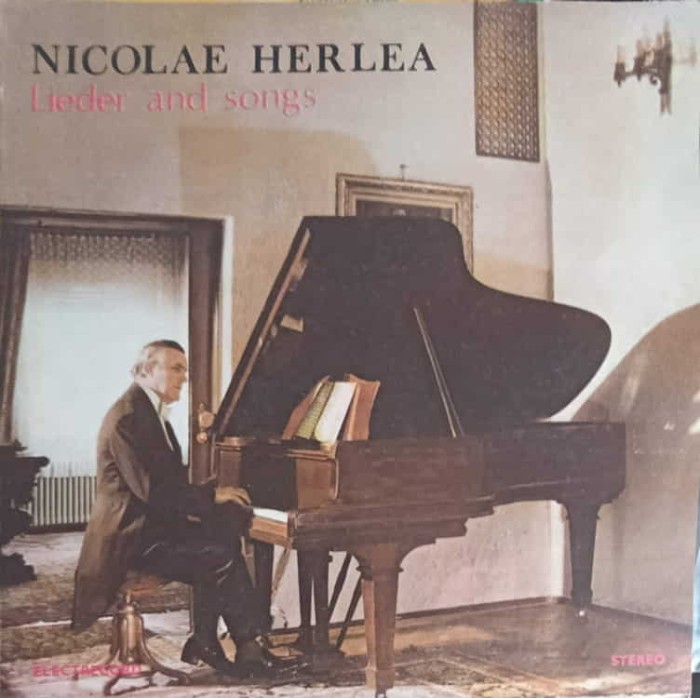 Disc vinil, LP. LIEDURI SI CANTECE. LIEDER AND SONGS-NICOLAE HERLEA-256384