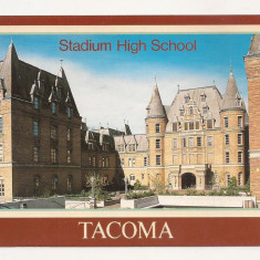 FA9 - Carte Postala- SUA - Stadium High School, Tacoma WA , necirculata