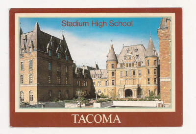 FA9 - Carte Postala- SUA - Stadium High School, Tacoma WA , necirculata foto