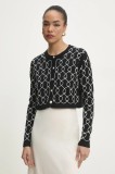 Answear Lab cardigan femei, culoarea negru, light