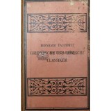 GRIECHISCHE UND R&Ouml;MISCHE CLASSIKER - 1884 - Bernhard Tauchnitz ($T150)