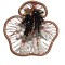 B245. Inel dama, Art Of Love, pietre semipretioase pe fir de cupru, 5.7 cm