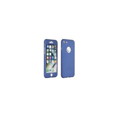Husa Plastic 360 + Temp Glass Sam Galaxy S8 Plus (G955) Blue foto