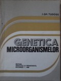 Genetica Microorganismelor, I. Gh. Tudose, 1982, Editura Didactica si Pedagogica, Biologie, Carte