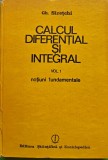Cumpara ieftin Calcul diferential si integral vol. 1 - 1985 - GH. Siretchi (98016$234IPIBCA)