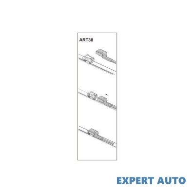 Stergator parbriz sofer fiat doblo box (263) 02/2010➝ cod:art38 24 Alta marca Alt model #7 foto