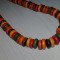 colier magic vechi,lungime desfacut 64 cm,colier multicolor,stare conform foto
