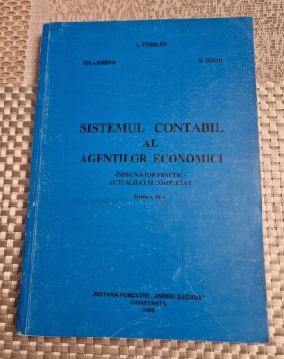 Sistemul contabil al afentilor economici I. Possler foto