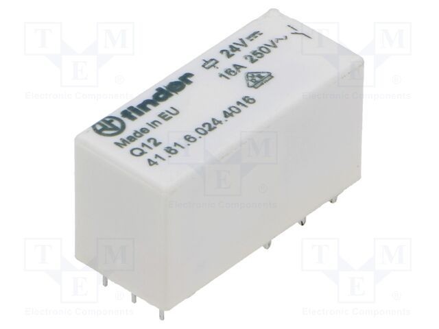 Releu electromagnetic miniatural FINDER 24V DC 30A PCB