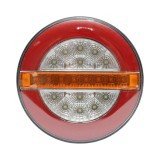 Lampa stop spate rotunda LED 12V/24V universala 140x40mm Breckner Germany