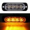4 Led 12v 24v Lumina de intermitenta stroboscopica subtire