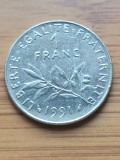 Moneda Franta 1 Franc 1991, Europa