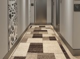 Traversa Covor, Daffi 13027-140, Bej / Maro, Latime 100 cm, Diverse Lungimi