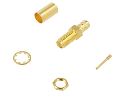 Conector SMA mamă drept 50&amp;Omega; foto