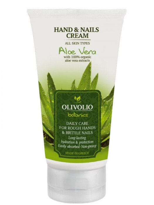 Crema de maini si unghii cu aloe vera 150 ml