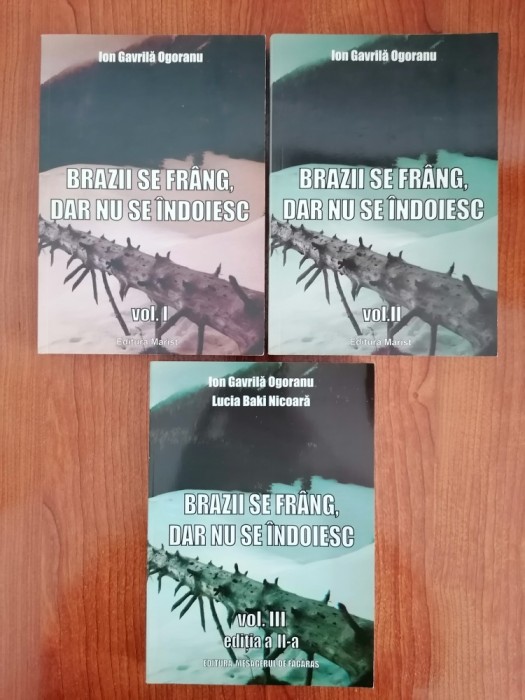 Ion Gavrilă Ogoranu, Brazii se fr&acirc;ng, dar nu se &icirc;ndoiesc, Vol. I, II și III, ediția a II-a