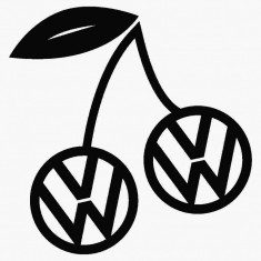 Sticker Auto Cirese VW